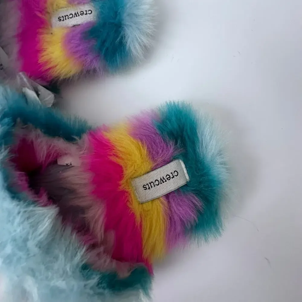 J.Crew: Girls' Slippers In Stripe For Girls Crewcuts